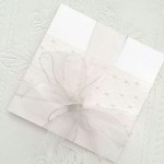 Daisy Embossed with Pearls