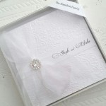 EMBOSSED BOXED POCKET INVITATION