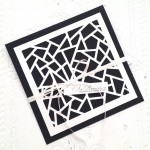 GEOMETRIC CUT INVITE